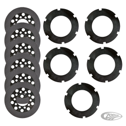 KIT EMBRAYAGE ALTO CARBONITE POUR BIG TWIN 1936-DEBUT 1984