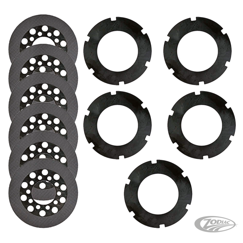 KIT EMBRAYAGE ALTO CARBONITE POUR BIG TWIN 1936-DEBUT 1984