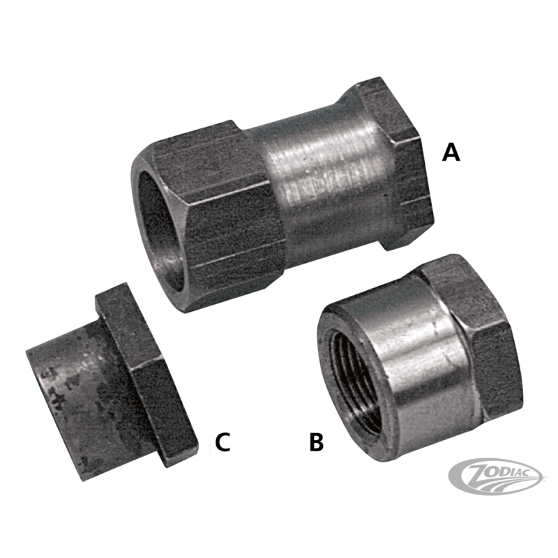 ECROUS DE NOIX D'EMBRAYAGE DE RECHANGE POUR LES BIG TWIN
