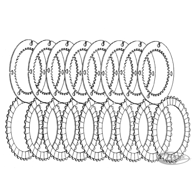 EMBRAYAGE DE REMPLACEMENT POUR EMBRAYAGES PROCLUTCH