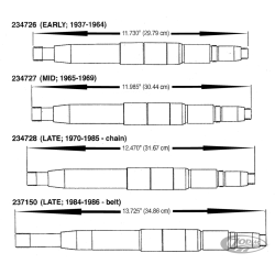 ARBRE PRIMAIRE ANDREWS BOITE 4 VITESSES