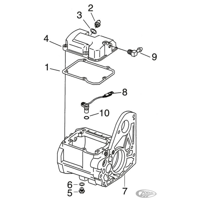 PIECES ET CARTERS DE BOITE POUR EVOLUTION SOFTAIL BOITE 5