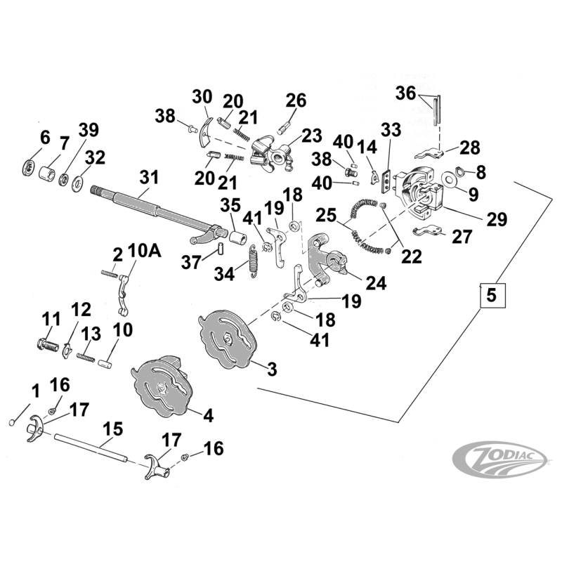 PIECES DE SELCETION POUR 1952-1956 K & 1957-1990 SPORTSTER
