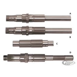 PIGNONS DE BOITE POUR LES SPORTSTER A 4 VITESSES PAR ANDREWS