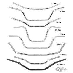 GUIDONS FEHLING UN POUCE DE DIAMETRE