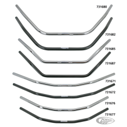 GUIDONS FEHLING UN POUCE DE DIAMETRE "DIRTY"
