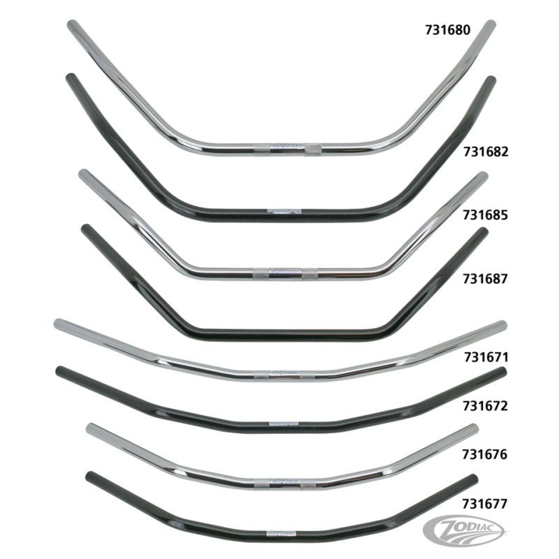 GUIDONS FEHLING UN POUCE DE DIAMETRE "DIRTY"