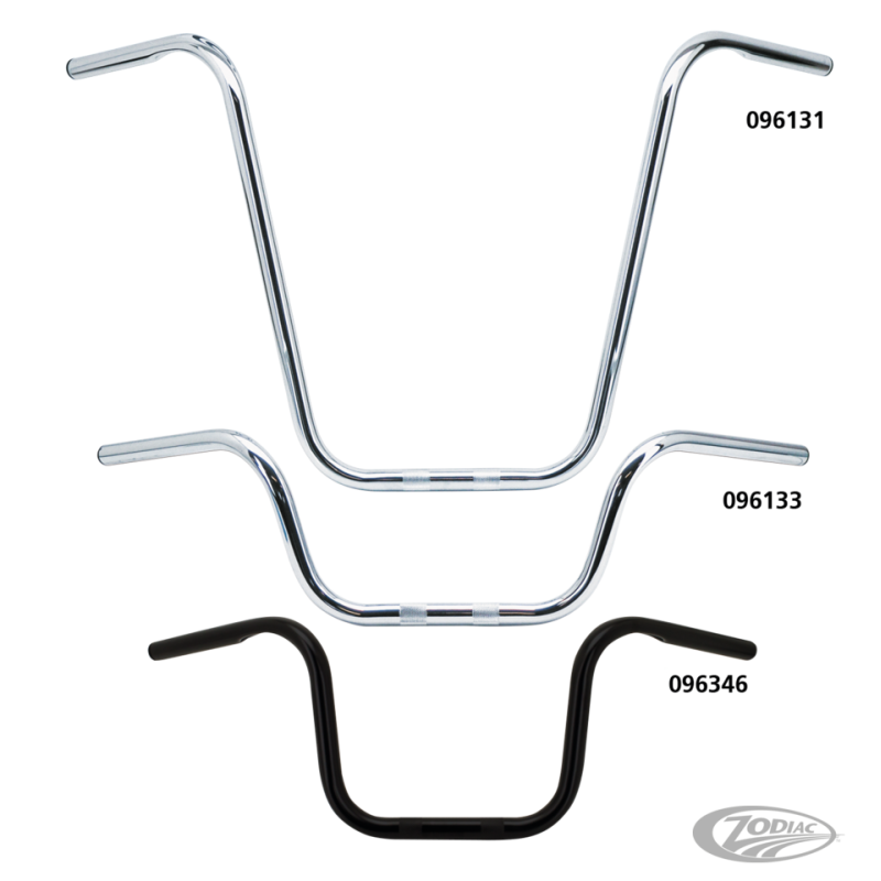 GUIDONS APEHANGERS ZODIAC DE UN POUCE DE DIAMETRE