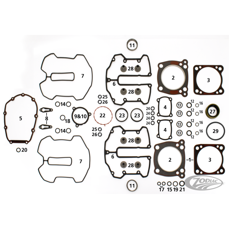 KITS JOINTS POUR MOTEUR HARLEY