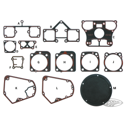 JOINTS, O-RINGS & SPYS POUR K, KH, XR ET IRONHEAD SPORTSTER 1957-1971