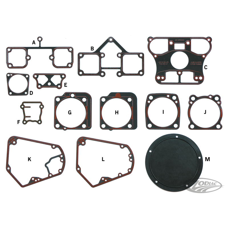 JOINTS, O-RINGS & SPYS POUR K, KH, XR ET IRONHEAD SPORTSTER 1957-1971