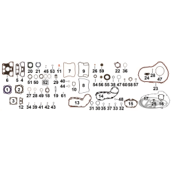 JOINTS, JOINTS TORIQUES ET JOINTS POUR 2004 AU PRÉSENT XL & XR SPORTSTER ET 2003-2010 BUELL