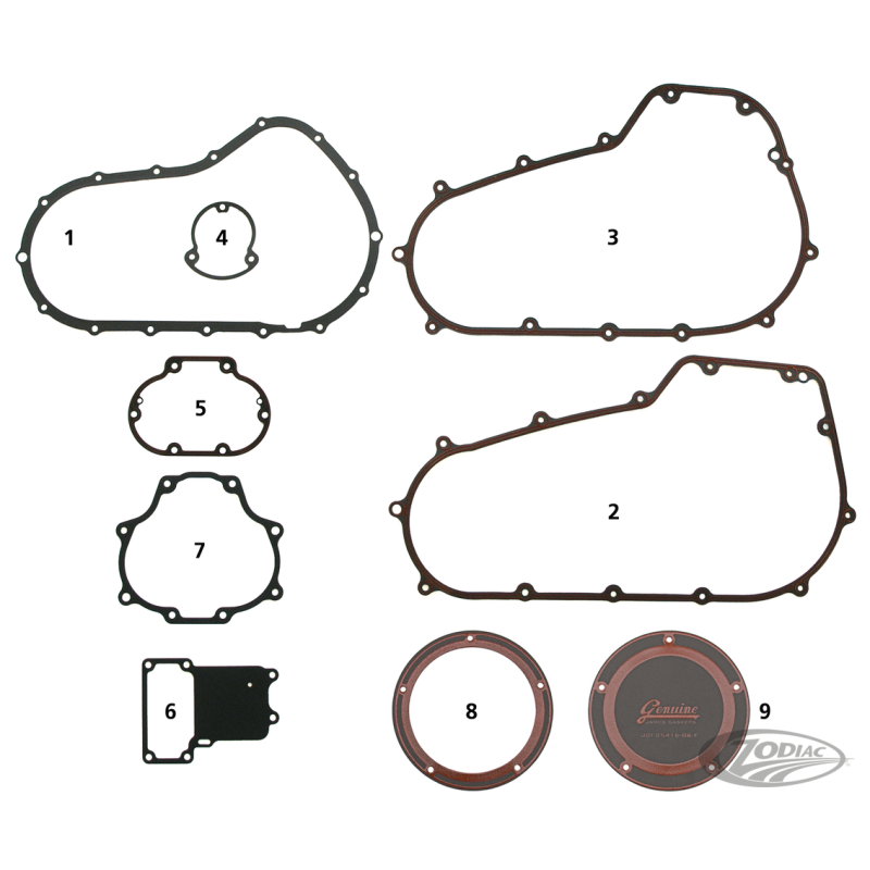 JOINTS, JOINTS TORIQUES ET JOINTS POUR 2004 AU PRÉSENT XL & XR SPORTSTER ET 2003-2010 BUELL