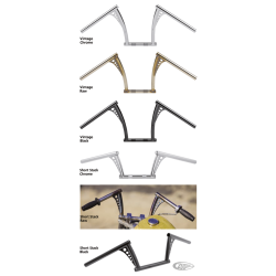 GUIDONS RSD UN POUCE DE DIAMETRE VINTAGE