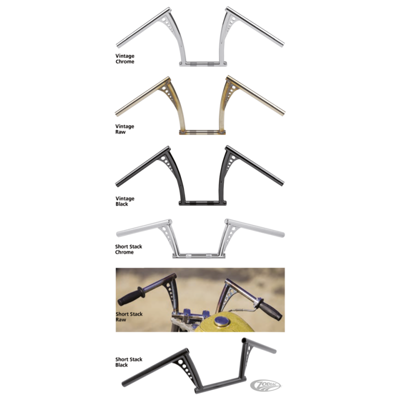 GUIDONS RSD UN POUCE DE DIAMETRE VINTAGE