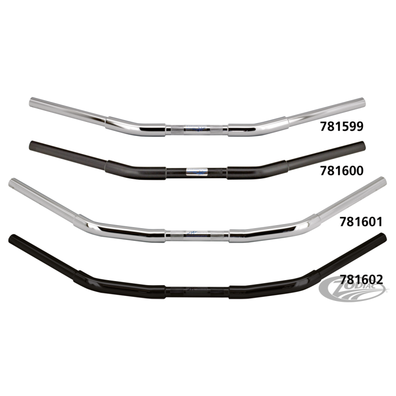 GUIDONS FEHLING FAT DRAG BARS POUR POTENCES EN UN POUCE
