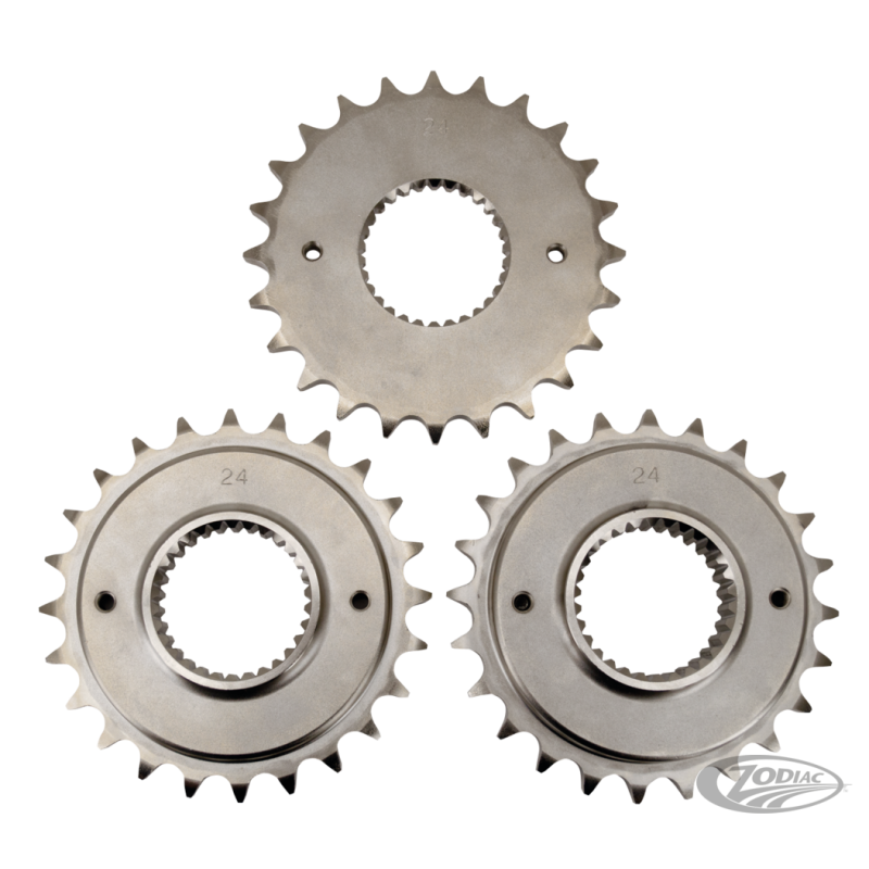 PIGNONS DE SORTIE DE BOITE 6 POUR TWIN CAM ET MILWAUKEE EIGHT