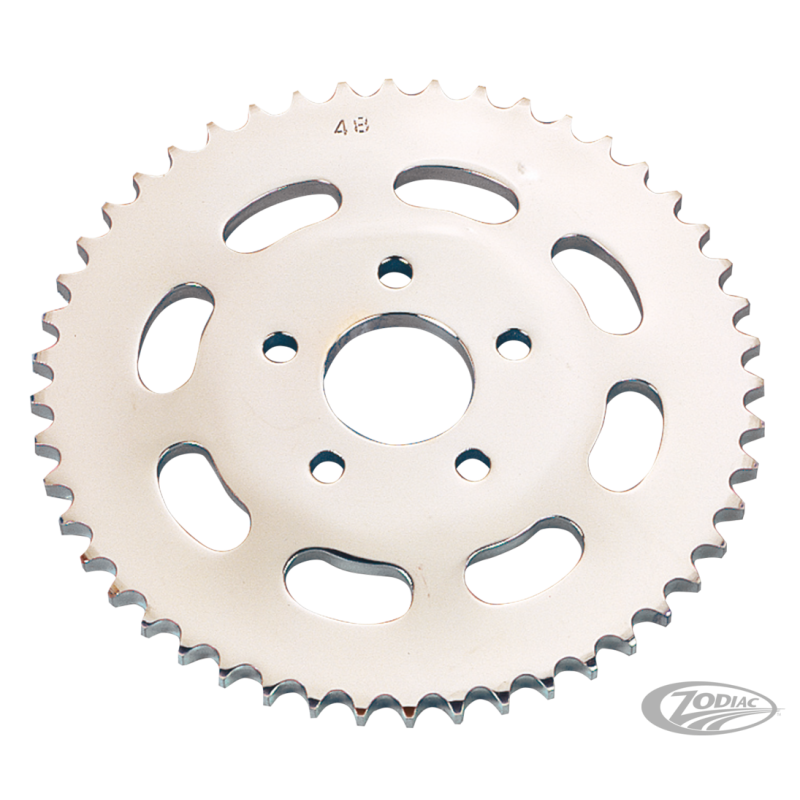 COURONNES CHROMEES A OUVERTURES OVALES