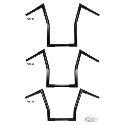 GUIDONS WESTLAND CUSTOMS SQUARE FAT APE HANGERS