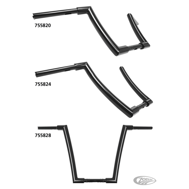GUIDONS WESTLAND CUSTOMS CHICANO STYLE APE HANGERS