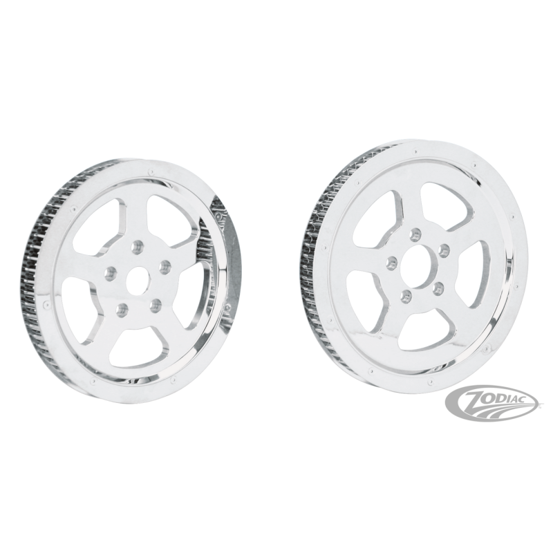 POULIES ARRIERE ETROITES 1 1/8" EN ALUMINIUM POUR BIGTWIN