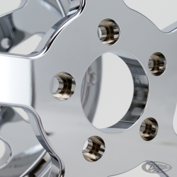 POULIES ARRIERE ETROITES 1 1/8" EN ALUMINIUM POUR BIGTWIN