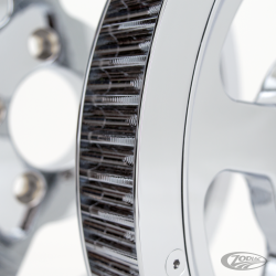 POULIES ARRIERE ETROITES 1 1/8" EN ALUMINIUM POUR BIGTWIN