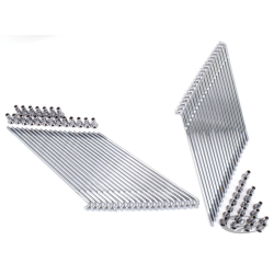 JANTES ARRIÈRE PROFILÉE EN ALUMINIUM CHROMÉ