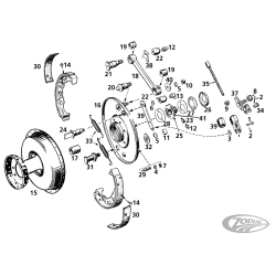 FREIN AVANT DES MODELES 45CI