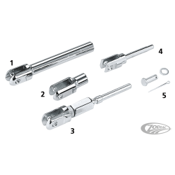 TIGE DE FREIN CHROMEE, AXE PLONGEUR