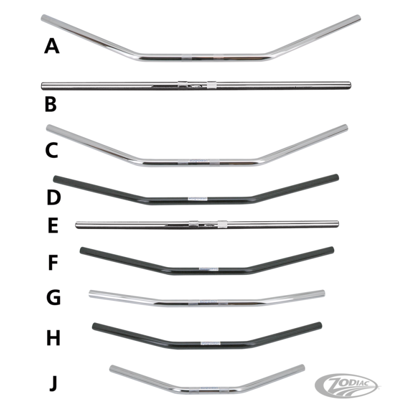 DRAG BARS FEHLING DE UN POUCE DIAMETRE