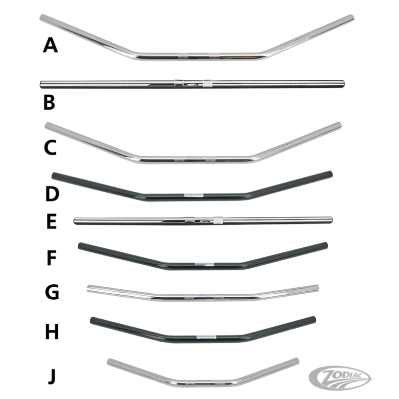 DRAG BARS FEHLING DE UN POUCE DIAMETRE