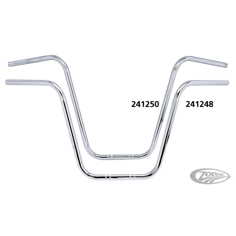 UN POUCE DIAMETRE APE HANGERS ZODIAC CUSTOM PRODUCTS