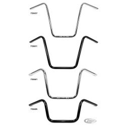 APE HANGERS WESTLAND CUSTOMS UN POUCE DE DIAMETRE