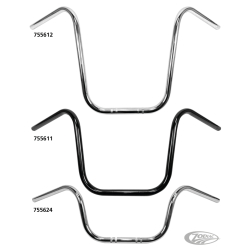 GUIDON WESTLAND CUSTOMS DIAMÈTRE 7/8 POUCES (22MM) APE HANGER