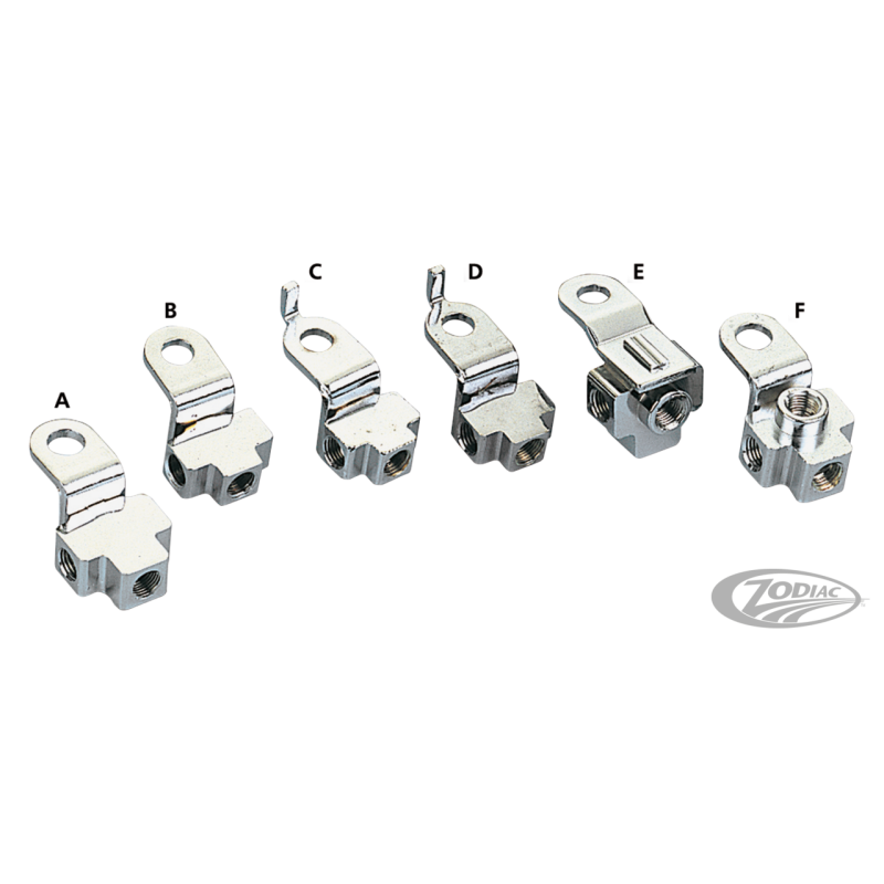 TES DE CONDUITE DE FREIN DE RECHANGE CHROMES