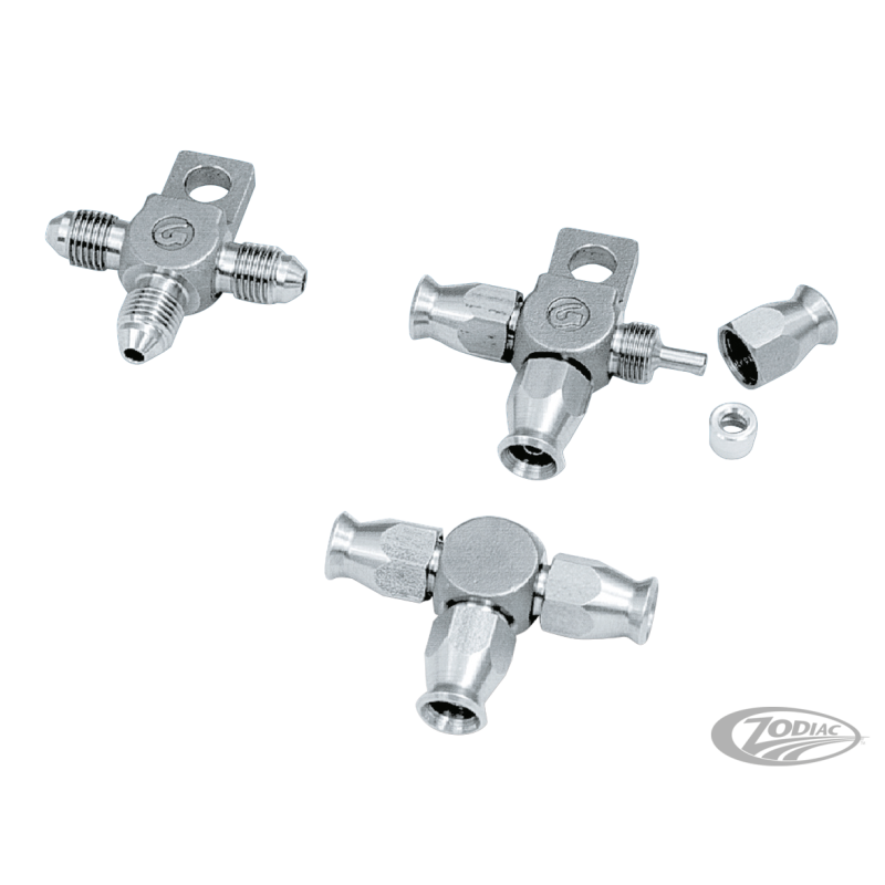 TES DE CONDUITE DE FREIN GOODRIDGE EN ACIER INOXYDABLE