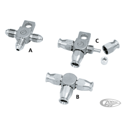 TES DE CONDUITE DE FREIN GOODRIDGE EN ACIER INOXYDABLE