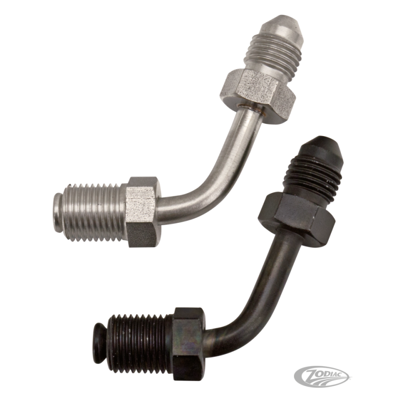 TUBE ADAPTATEUR GOODRIDGE POUR ABS AVANT SUR LES MILWAUKEE EIGHT SOFTAIL