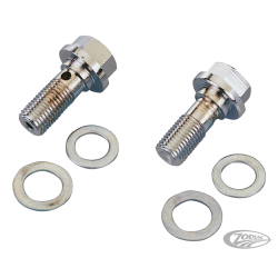 RONDELLES ET BOULONS A OEIL CHROMES