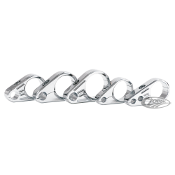 PASSE CABLES ZODIAC EN ALU CHROME