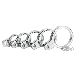 PASSE CABLES CHROME USINES EN ALUMINIUM POUR DEUX CABLES