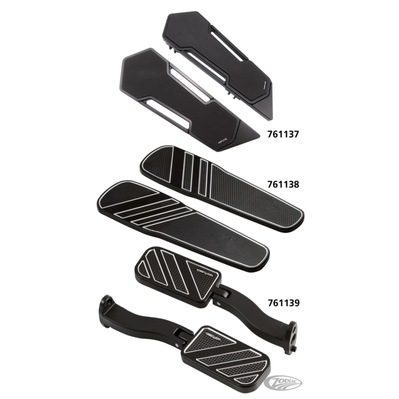 MARCHE-PIEDS PILOTE ET PASSAGER TOMMY & SONS