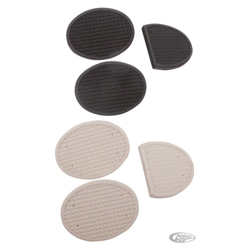 DEUX PATINS POUR PEDALES D'EMBRAYAGE ET DE FREIN