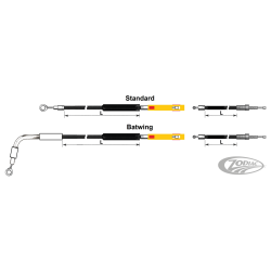 CABLES D'EMBRAYAGE POUR MILWAUKEE EIGHT