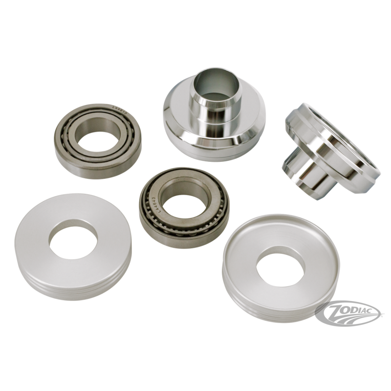 CUVETTES DE DIRECTION AVEC ROULEMENTS POUR PASSER DE 7/8" A 1"