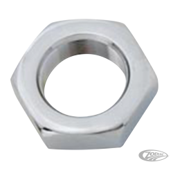 ECROU D'AXE DE FOURCHE CHROME