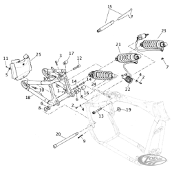 ROTULES DE BRAS OSCILLANT