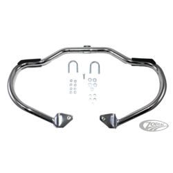 PARE-CYLINDRE AVEC REPOSE-PIEDS CAOUTCHOUC