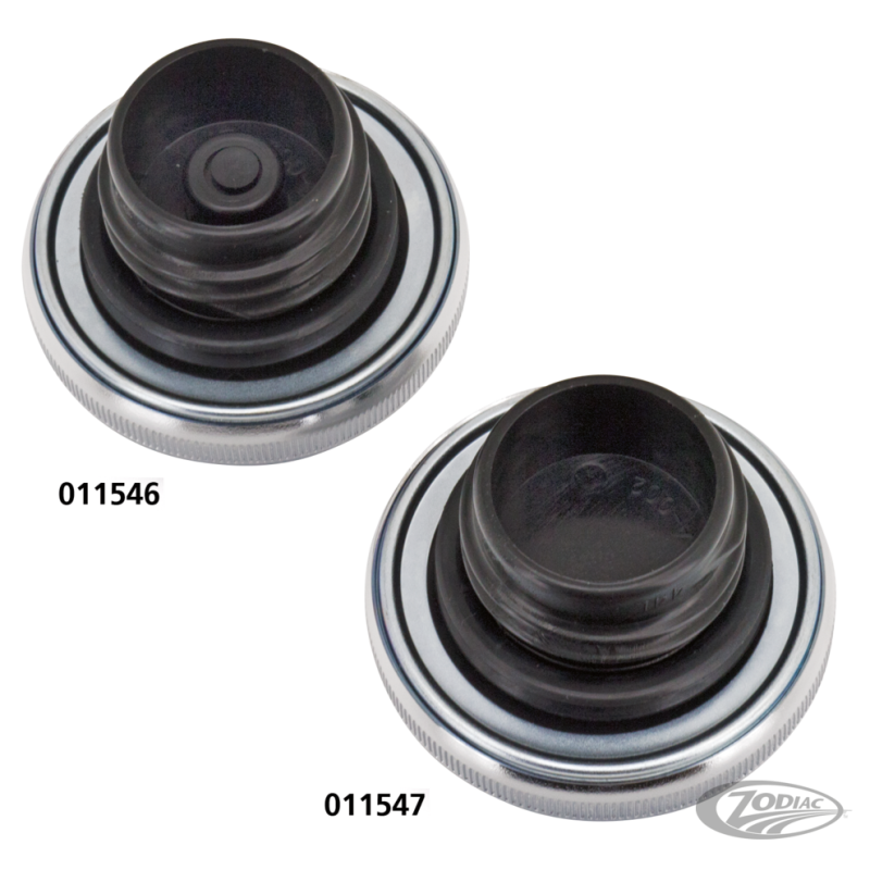 BOUCHONS VISSES EN ACIER CHROME OU NOIR